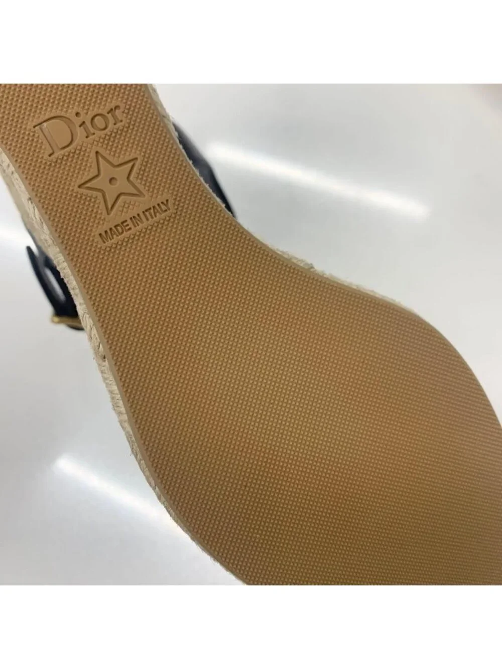 Dior Dway Embroidered Logo Sandals - Picture 8 of 10